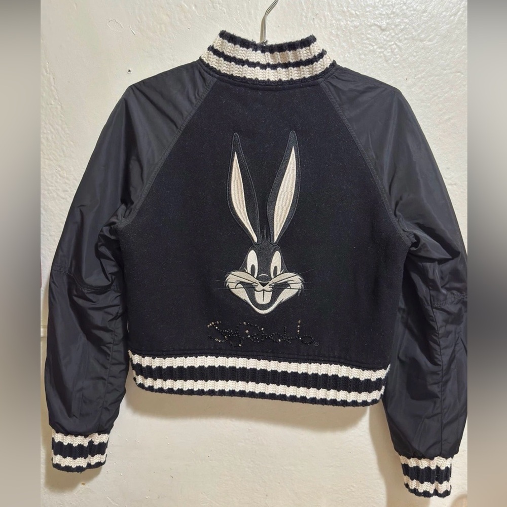 Joyrich Black and White Bugs Bunny Jacket